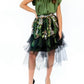 Everette Skirt In Emerald Meadow