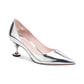 Women's Garnish Slip-On Pointed-Toe Pumps