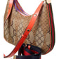 Gucci Attache Medium Canvas Shoulder Bag