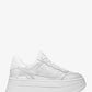 Hayes Metallic Leather Platform Sneaker