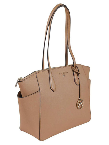 Michael Michael Kors Marilyn Logo Plaque Medium Tote Bag