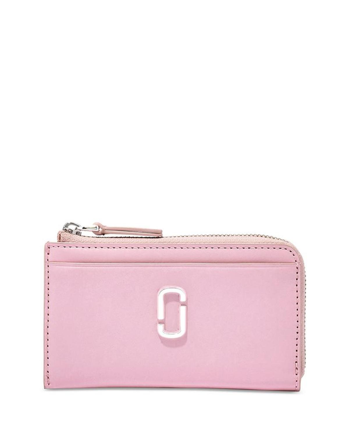 The J Marc Top Zip Wallet
