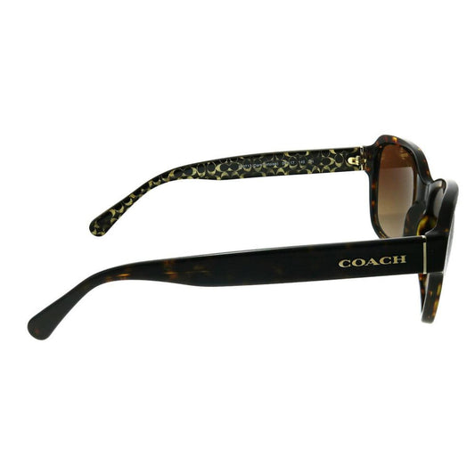 Coach L1010 HC 8232 550713 Mens Rectangle Sunglasses