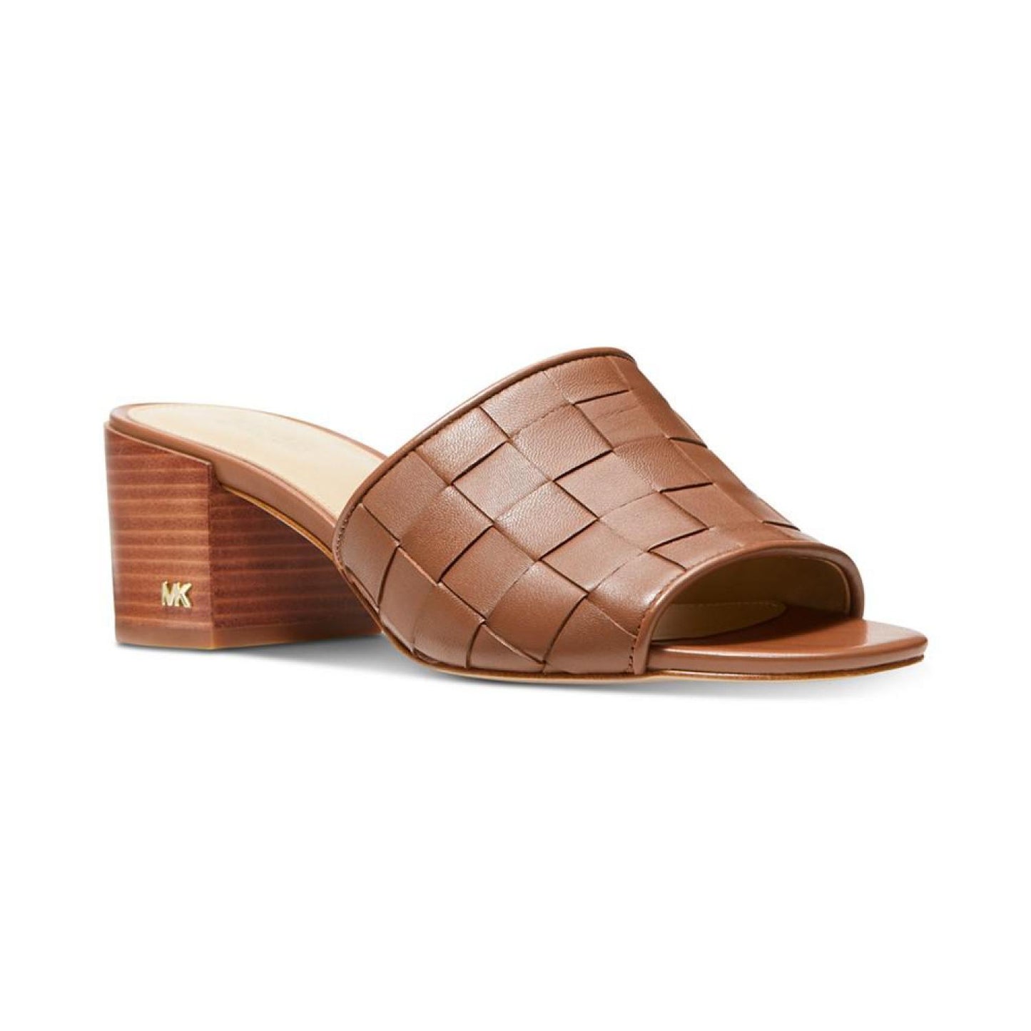 Women's Ingrid Woven Mid-Heel Mule Sandals