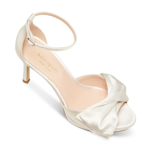 Women's Bridal Satin Evening Dress Heels