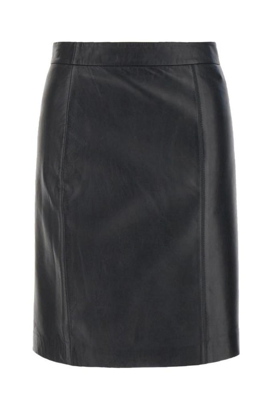 Michael Michael Kors Half-Zip Fitted Midi Skirt