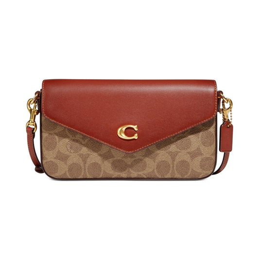 Signature Coated Canvas Wyn Crossbody with Removable Card Case