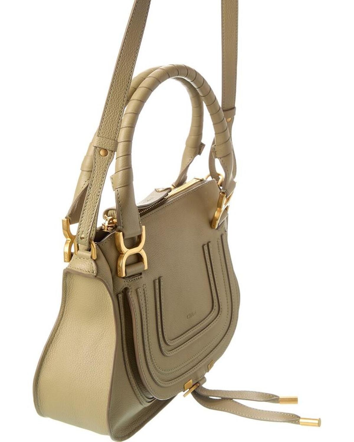 Chloé Marcie Small Leather Satchel