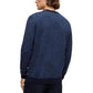 Men's Two-Tone Monogram Sweater