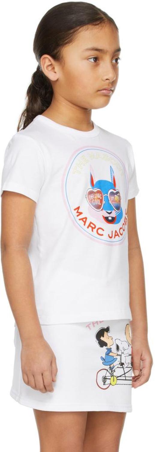 Kids White Bunny T-Shirt