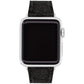 Black Canvas Apple Strap, 38, 40, 41mm