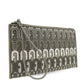 Furla Opportunity Logo Monogram Zipped Clutch Bag