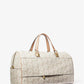 Grayson Extra-Large Empire Signature Logo Stripe Weekender Bag