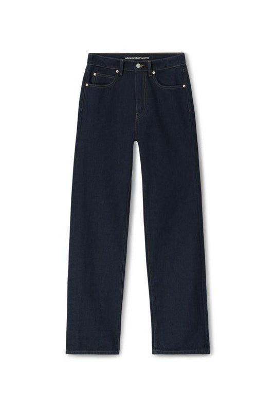 Shorty High-rise Short In Denim
