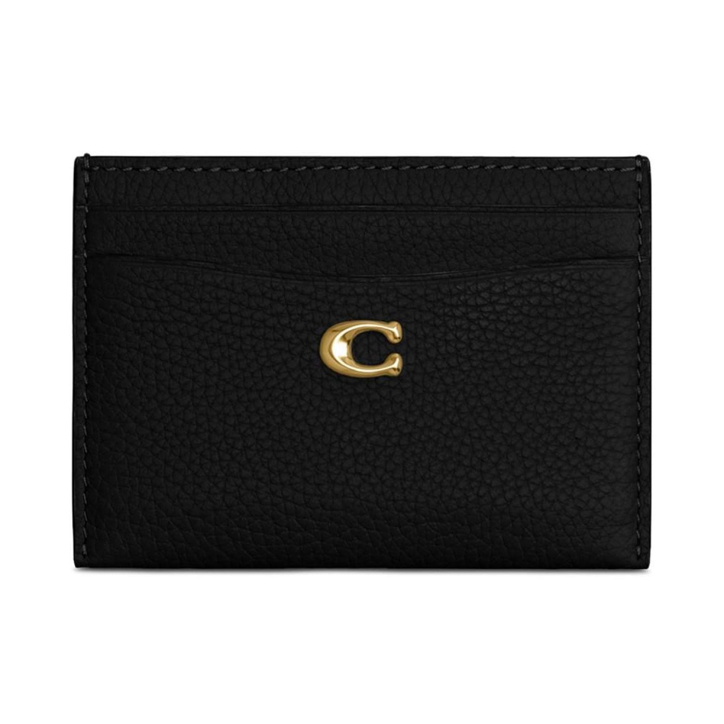 Essential Polished Pebble Leather Card Case