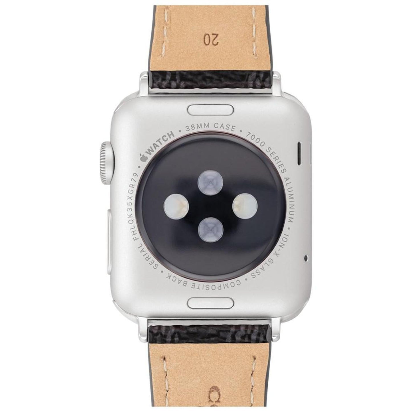 Black Canvas Apple Strap, 38, 40, 41mm