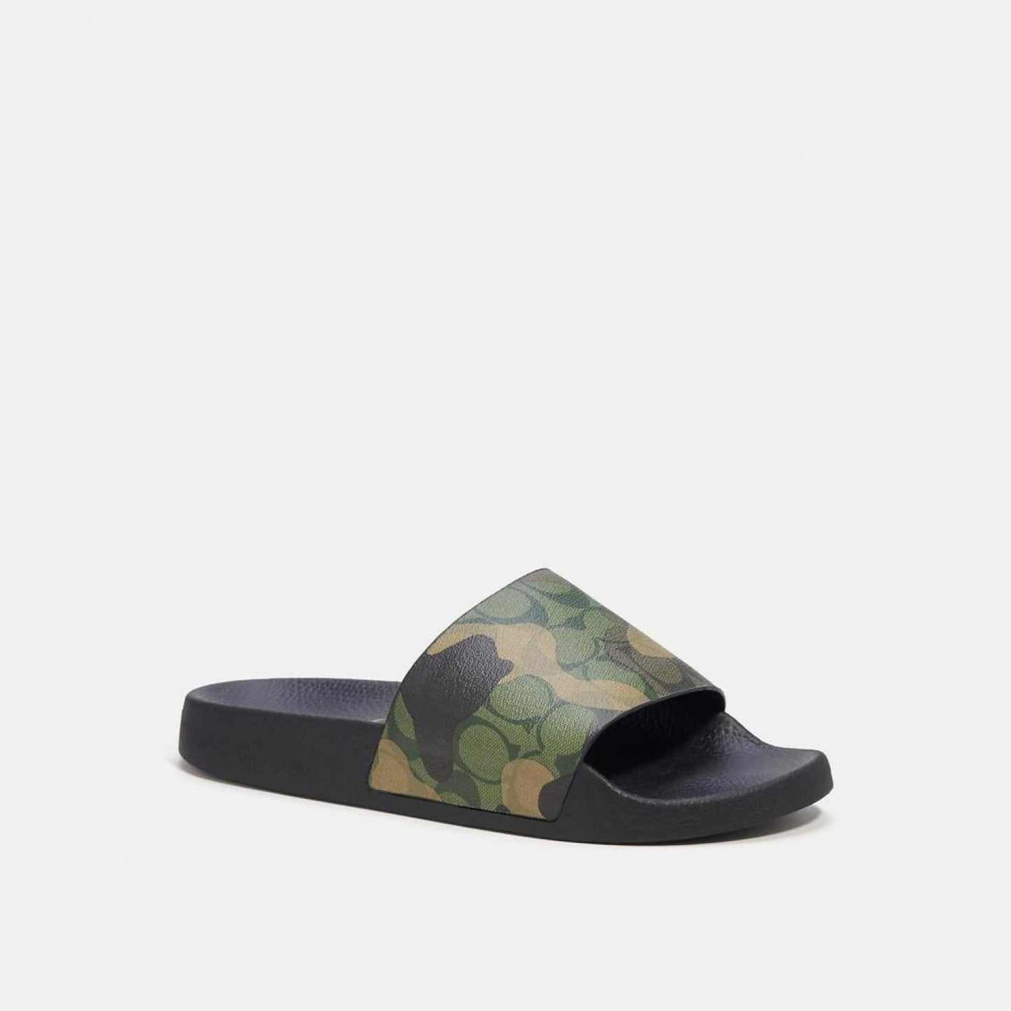 Coach Outlet Slide In Camo Print With Signature