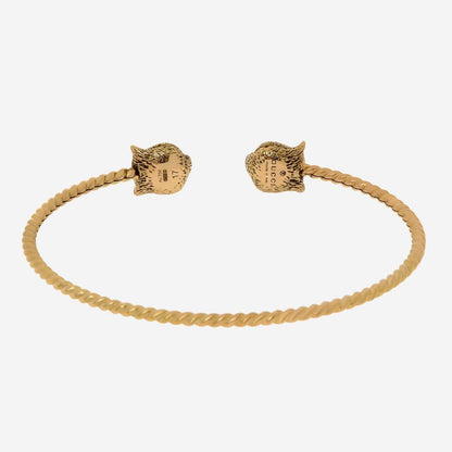 Gucci Le Marche Des Merveilles 18K Yellow Gold, Diamond Cuff Bracelet YBA526300002017