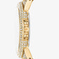 Oversized Camille Pavé Gold-Tone Watch