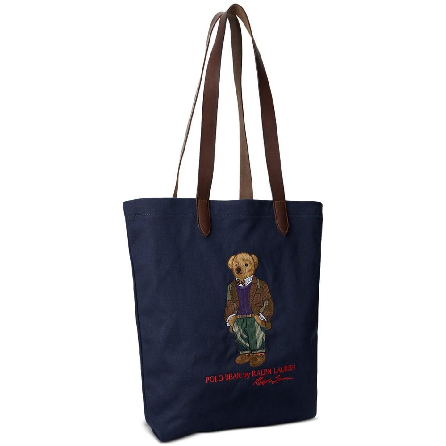 Men's Polo Bear Twill Shopper Tote