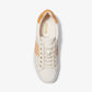 Poppy Logo Embossed Stripe Sneaker