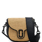 The Woven J Marc Small Saddle Bag