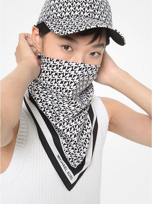 Logo Cotton Scarf