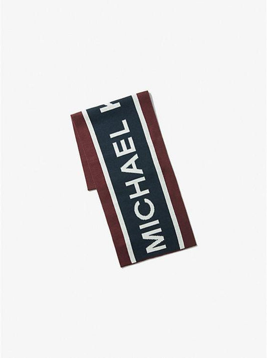 Logo Jacquard Beanie Hat and Scarf Set