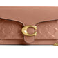 Tabby Chain Clutch In Signature Leather