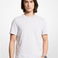 Striped Textured Cotton T-Shirt