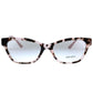 Prada  PR 03WV ROJ1O1 53mm Womens Rectangle Eyeglasses 53mm