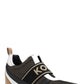 Michael Michael Kors Logo-Strap Slip-On Sneakers