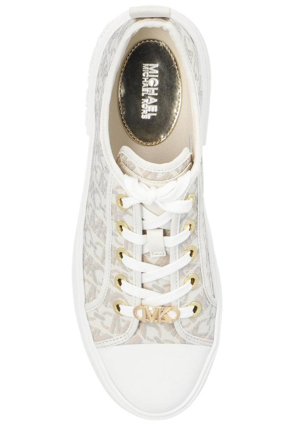 Michael Michael Kors Monogram-Printed Lace-Up Sneakers
