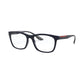 PS 02NV Men's Square Eyeglasses