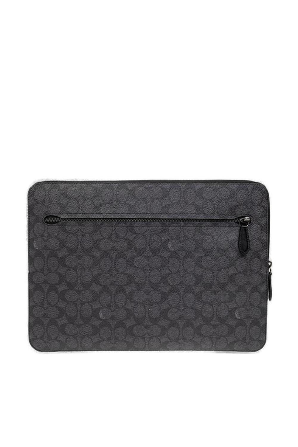 Coach Monogram Print Laptop Case