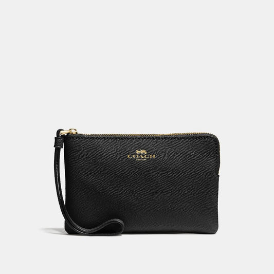 COACH Corner Zip Wristlet