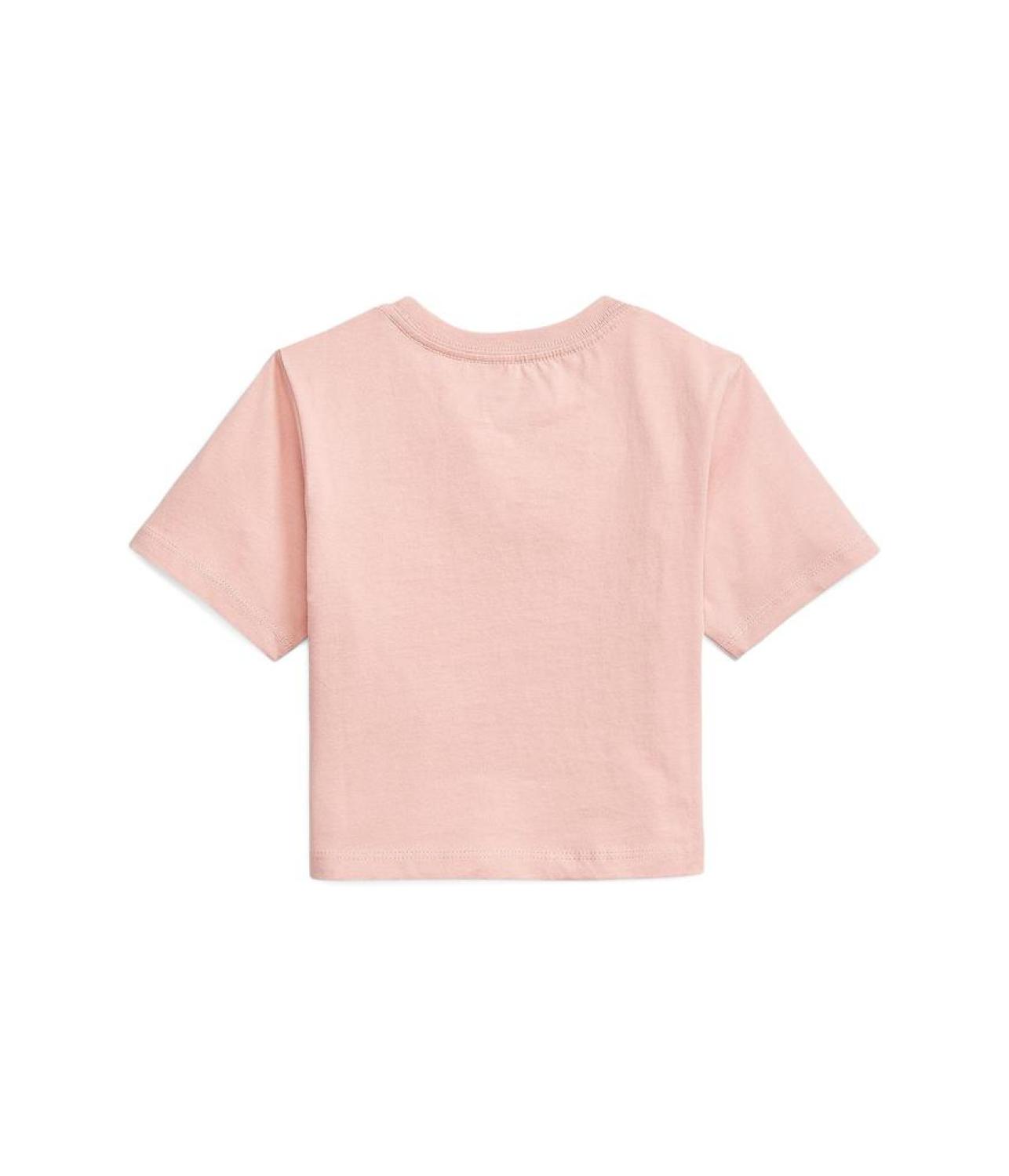 Logo Cotton Jersey Boxy Tee (Toddler)