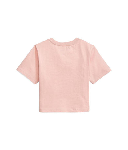 Logo Cotton Jersey Boxy Tee (Toddler)