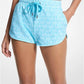 Logo-Print Organic Cotton Terry Shorts