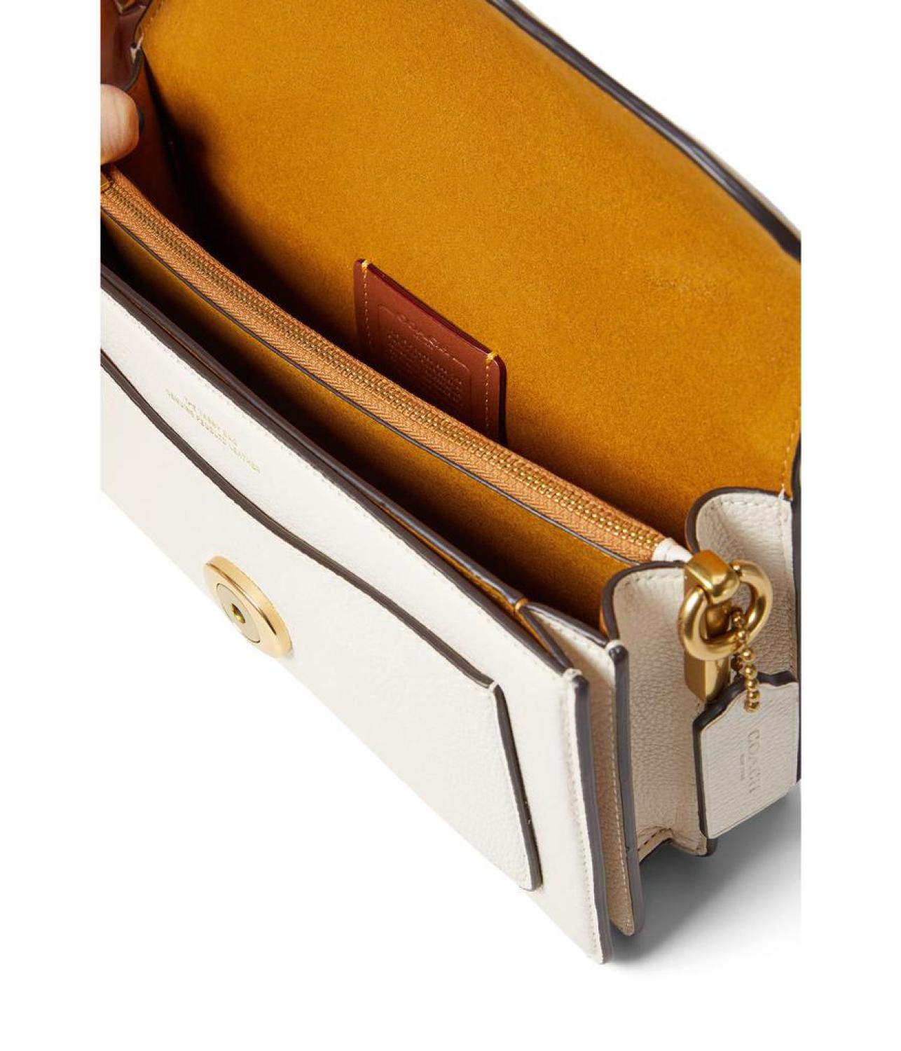 Polished Pebble Leather Tabby Shoulder Bag 26
