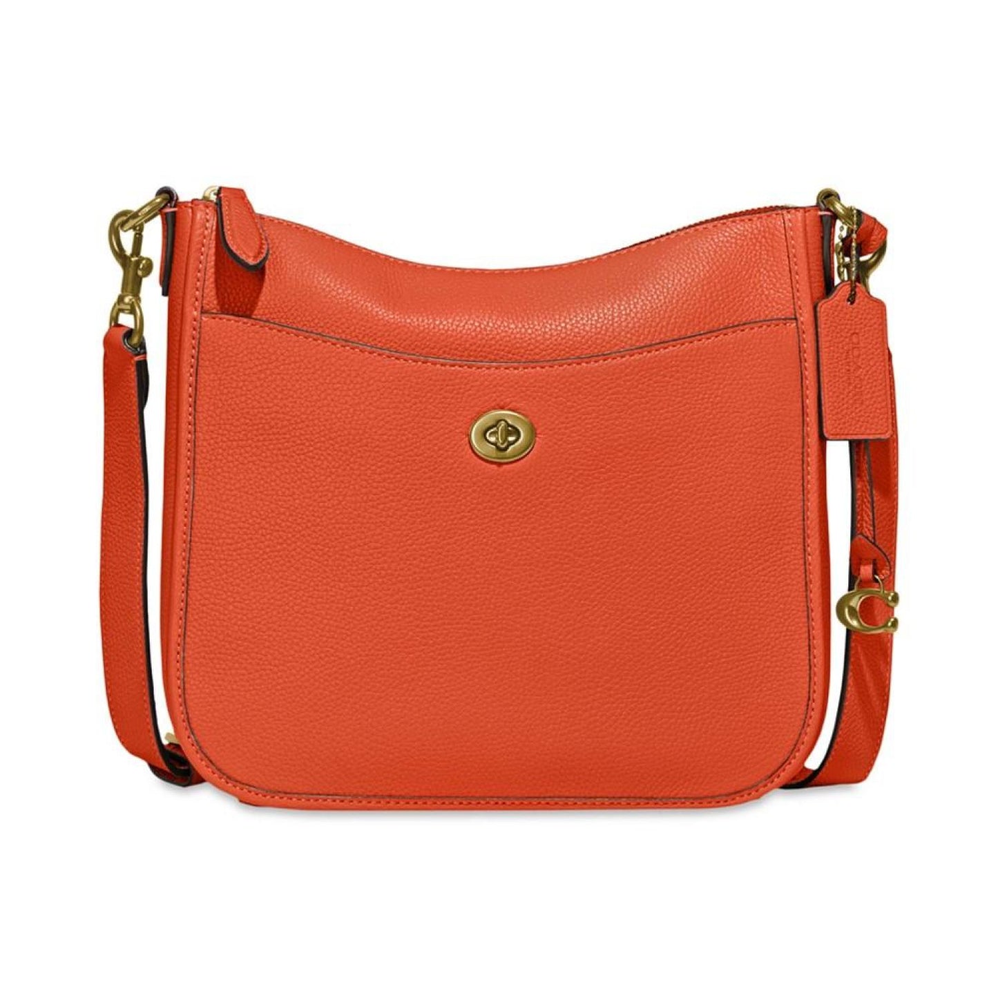 Pebble Leather Chaise Crossbody