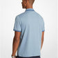 Greenwich Logo Print Cotton Jersey Polo Shirt