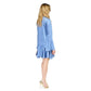 Women's Chain-Neck Bell-Sleeve Dress