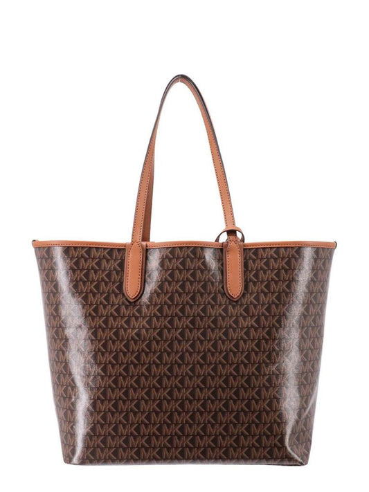 Michael Michael Kors Eliza All-Over Logo Printed Large Tote Bag