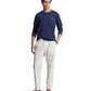 Cotton Terry Crew Neck Sweatshirt