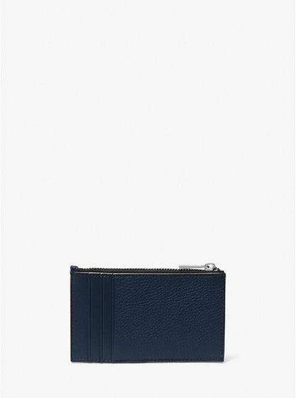 Cooper Slim Pebbled Leather Zip Wallet