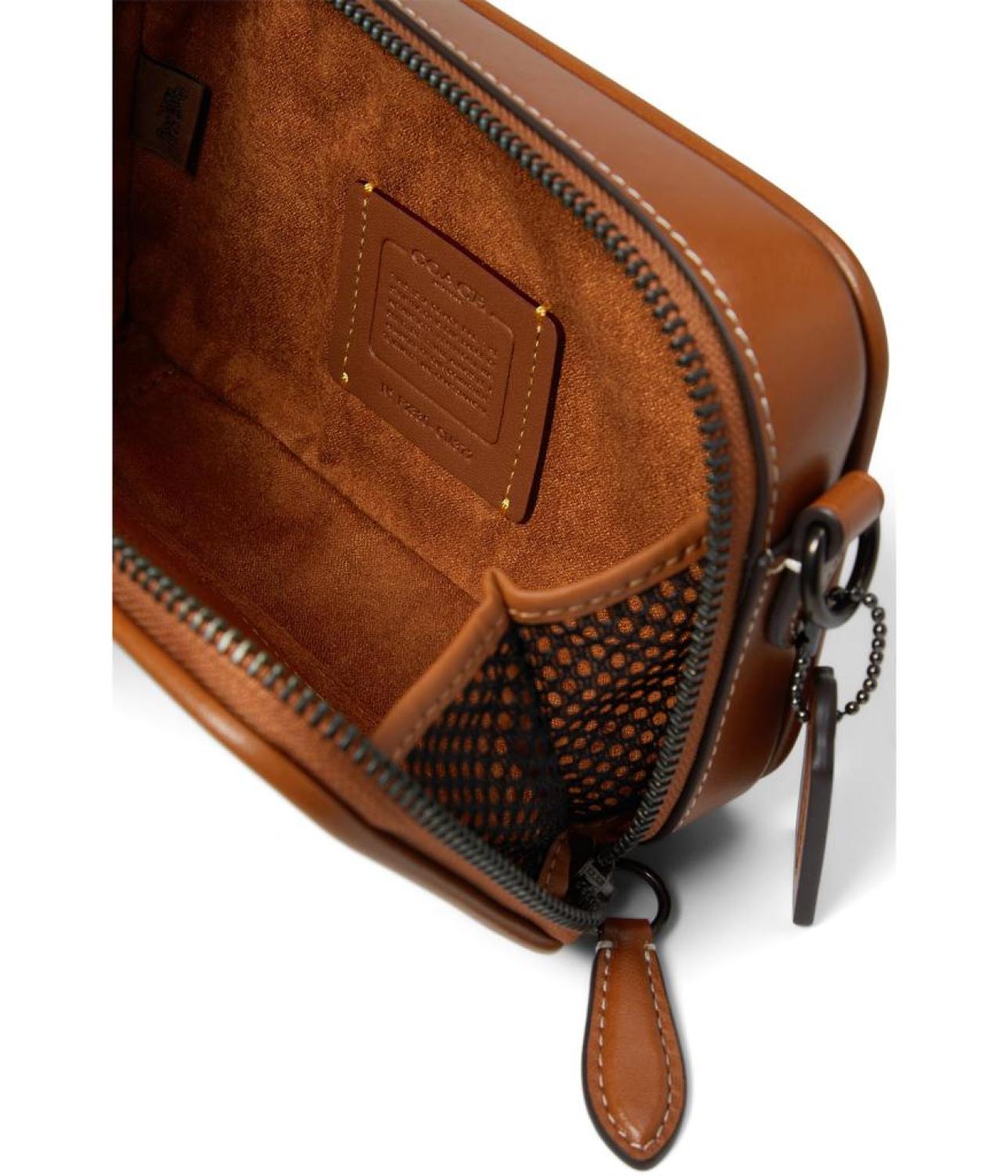Charter Slim Crossbody in Micro Signature Jacquard