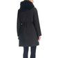 Women's Bibbed Hooded Puffer Coat