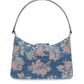 Furla Floral Patterned Logo Engraved Tote Bag