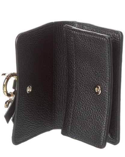 Chloé Alphabet Leather Card Holder